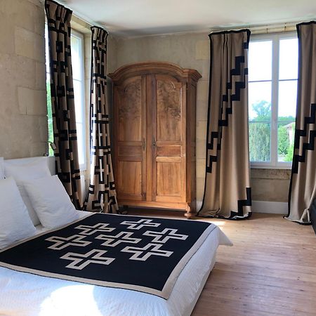 Chateau Bernon Maison D Hotes - Piscine Et Spa Queyrac Dış mekan fotoğraf