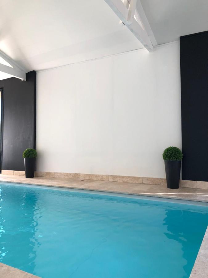 Chateau Bernon Maison D Hotes - Piscine Et Spa Queyrac Dış mekan fotoğraf