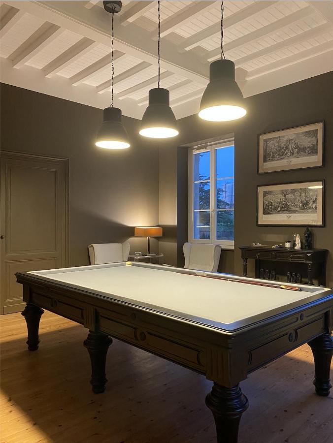Chateau Bernon Maison D Hotes - Piscine Et Spa Queyrac Dış mekan fotoğraf