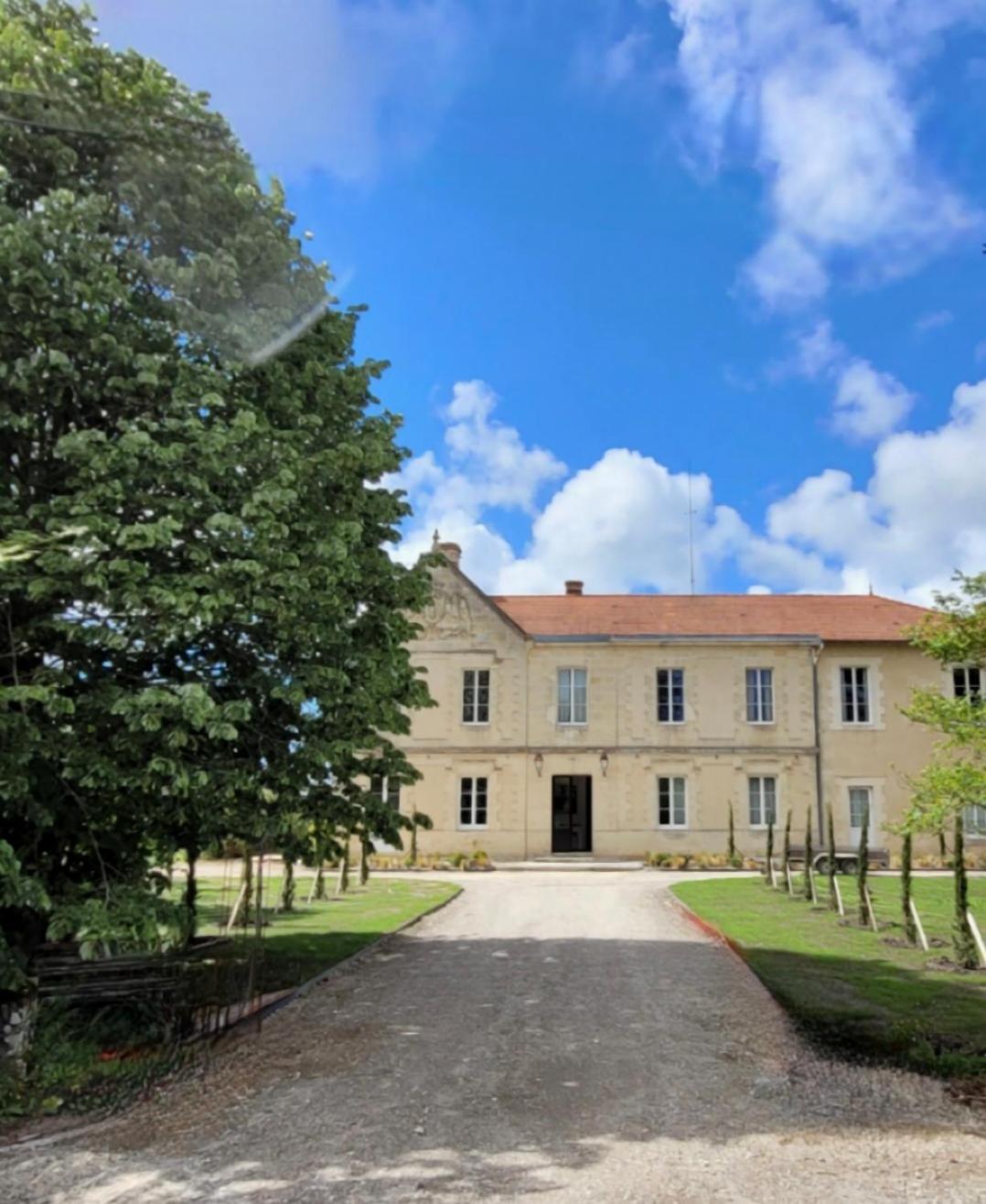 Chateau Bernon Maison D Hotes - Piscine Et Spa Queyrac Dış mekan fotoğraf